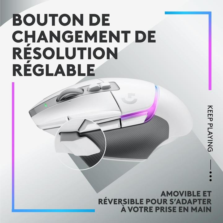 Image du produit Logitech G G502 X Plus (Sans fil)