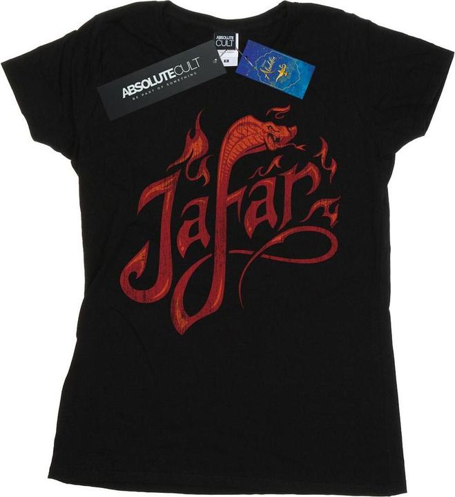 Produktbild Disney Aladdin Movie Jafar Flames Logo TShirt (L)