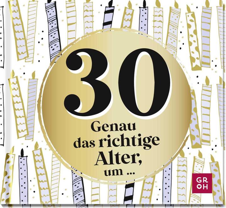 Image du produit 30 - Genau das richtige Alter, um (Allemand, Maison d'édition Groh, 2023)