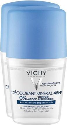Vichy 2er-Set Deodorants Mineral 48h - 2 x 50 ml (Roll-on, 50 ml)