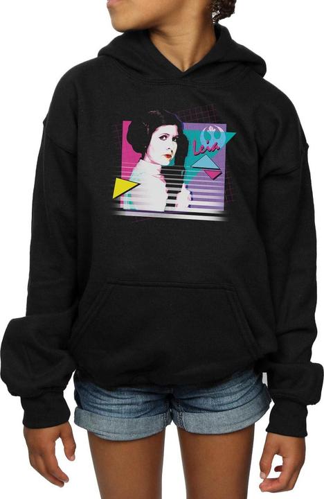 Actual product image Star Wars Girls Princess Leia Neon Hoodie (152, 158)