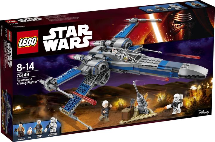 Immagine prodotto LEGO Caccia X-Wing della Resistenza di Star Wars (75149, LEGO Star Wars)