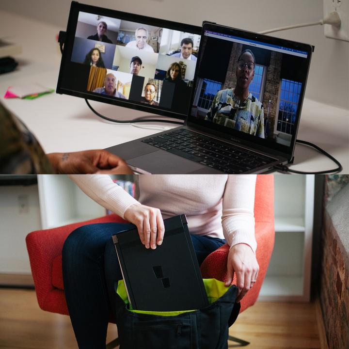 Produktbild Mobile Pixels Zweitdisplay für Notebooks und Tabletts (1920 x 1080 Pixel, 13.30")