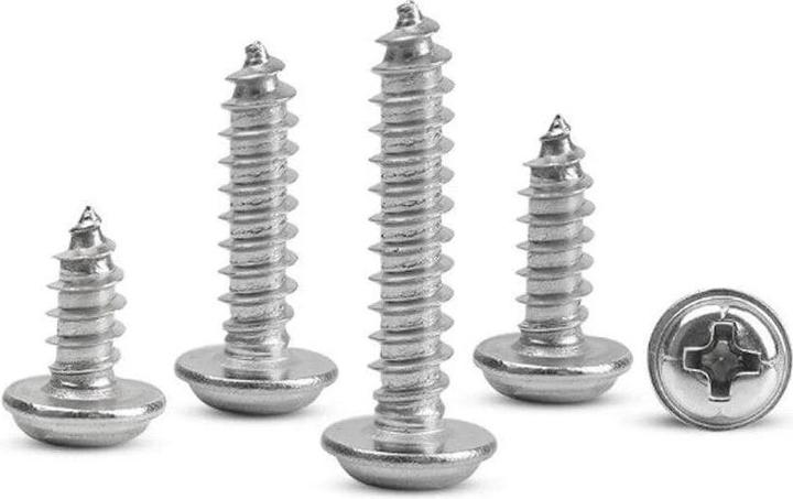 Produktbild EP 2x8mm Linsenflanschkopfschr. (10 Schrauben pro Stück)