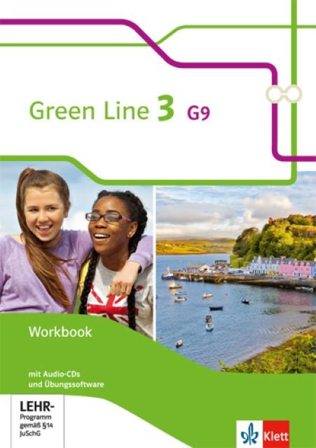 Produktbild Green Line 3 G9. Workbook mit Audios und Übungssoftware (Deutsch, Alison, Harper, Jon/Wooder, Kathryn/Marks, 2016)