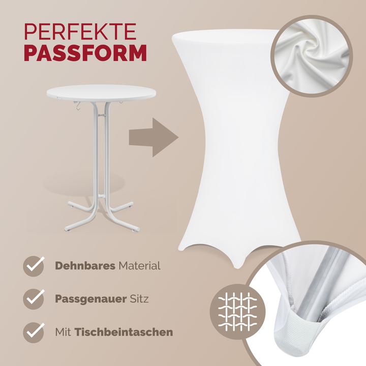 Image du produit Detex Housse de table haute (60 x 120 cm)