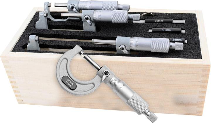 Fortis Micrometer ingesteld van 0 tot 100 mm