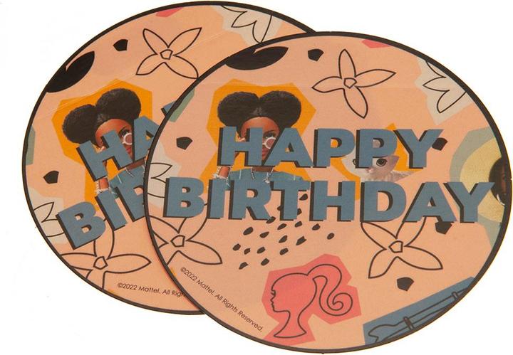 Produktbild Barbie Alles Gute zum Geburtstag Geschenkverpackungsbögen (Geschenkpapier, 2 x)