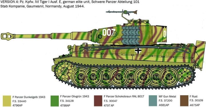 Produktbild 1:35 Pz.Kpfw. VI Tiger I Ausf. E sp Prod