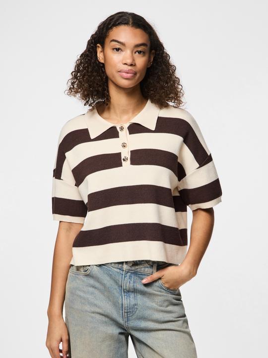 Image du produit Pieces PCJASSY Polohemd aus Strick (S)