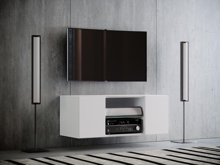 Produktbild VCM Holz TV Wand Lowboard Fernsehschrank Jusa (95 x 36 x 40 cm)