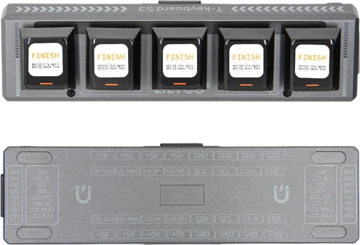 Actual product image Lilygo T-Keyboard Display S3 Pro Slave