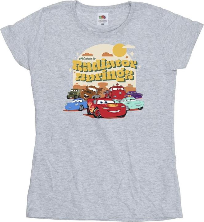 Image du produit Disney - T-shirt CARS RADIATOR SPRINGS GROUP - Femme (L)