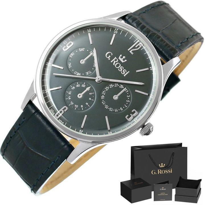 Produktbild Gino Rossi watch 10737A-6F1 (zg258e) blue (42 mm)