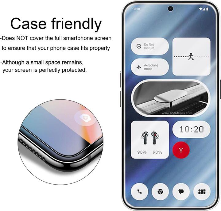 Immagine prodotto Cadorabo Pellicola di armatura per Nothing Phone 2a (1 Pezzo/i, Phonemax Rocky 2)