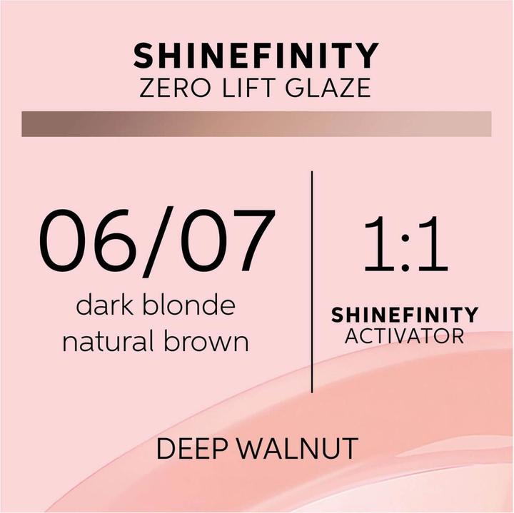 Immagine prodotto Wella Shinefinity (06, 07 - Noce scuro)