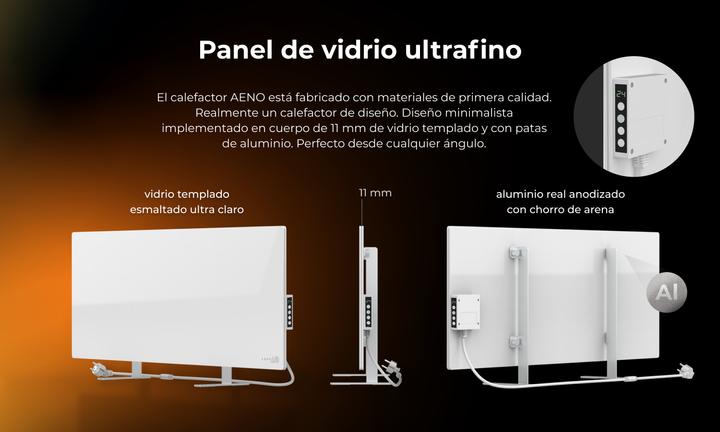 Actual product image Aeno Infrared radiant heater Premium Eco Smart LED GH4S (700 W)