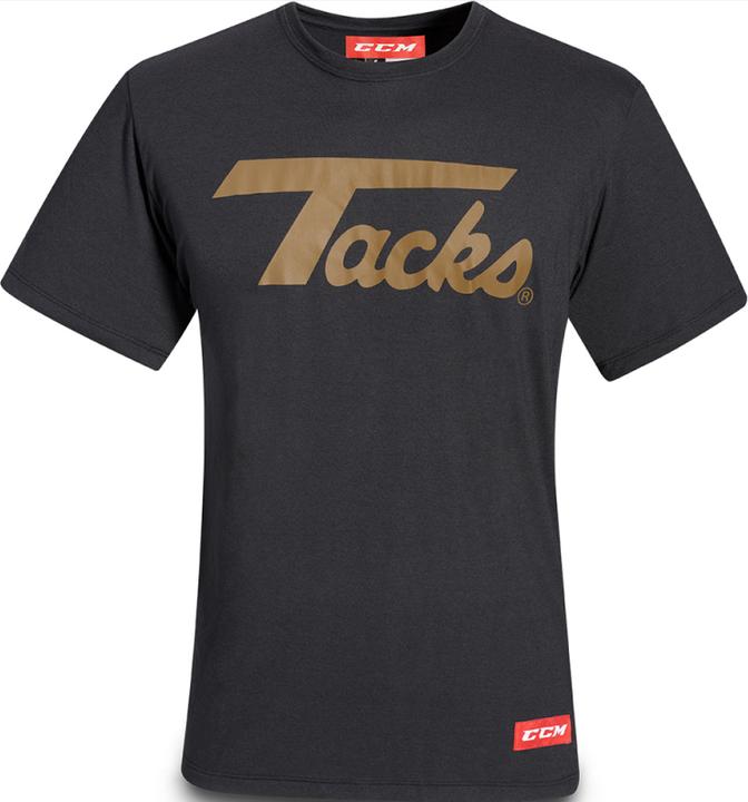 Actual product image CCM T4810 TACKS LOGO SS CHICAGO TEE SR (S, Green) (S)