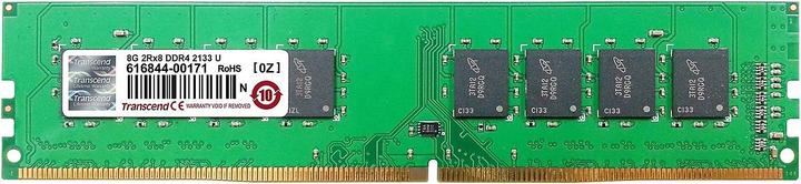 Produktbild Transcend DIMM DDR4 2133Mhz 8GB Non-ECC 1.2V CL15 (1 x 8GB, 2133 MHz, DDR4-RAM, DIMM)