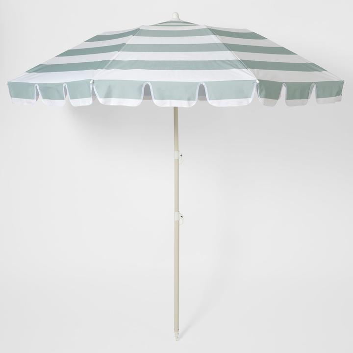 Produktbild Sunnylife Sonnenschirm Kompakt La Palma Sage Stripe