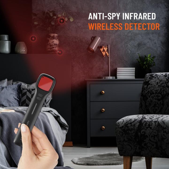 Image du produit Porodo Détecteur sans fil anti-mouchard 250mAh