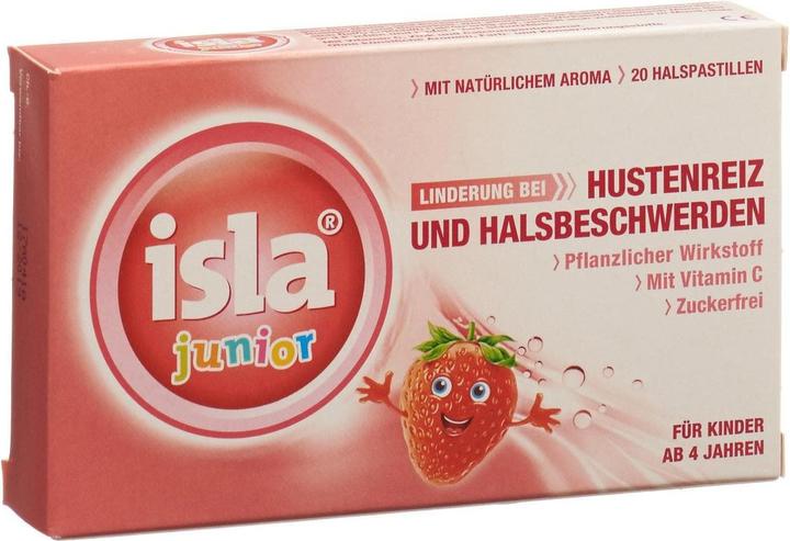 Produktbild Isla Junior Hustenreiz und Halsbeschwerden (20 Stück)