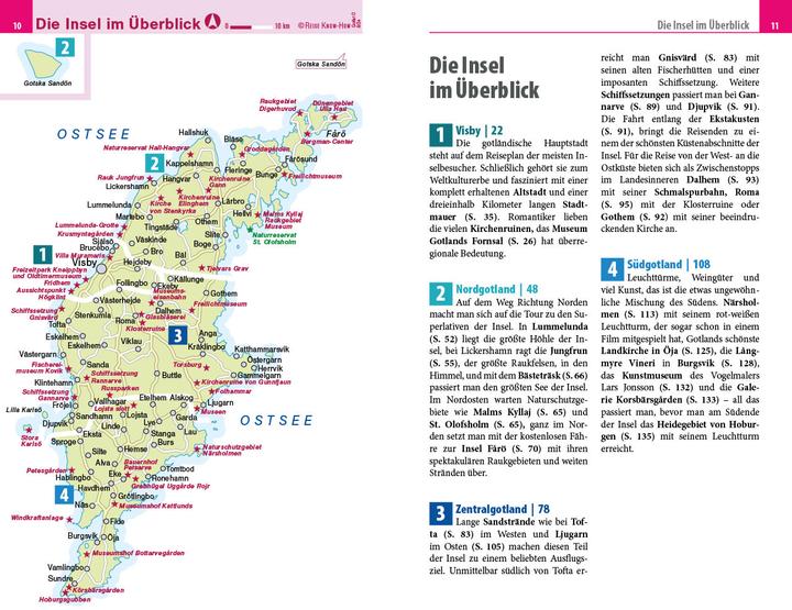 Produktbild Reiseführer Gotland (Deutsch, Rasso Knoller, 2024)