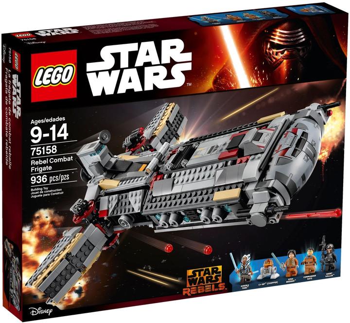 Actual product image LEGO Rebel Combat Frigate (75158, LEGO Star Wars)