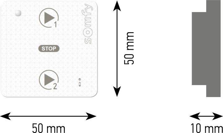 Actual product image somfy programmed