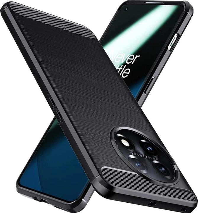 Immagine prodotto Screenguard Custodia in TPU morbido spazzolato al carbonio (OnePlus 11)