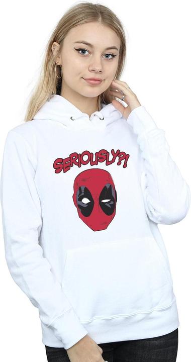 Image du produit - Sweat à capuche DEADPOOL SERIOUSLY - Femme (XL)