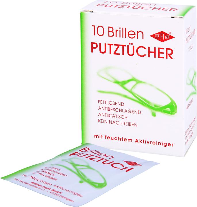 Produktbild BabyFrank Einmal Brillenputztue Fra, 10 St TUE