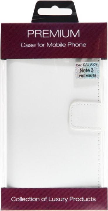 Immagine prodotto OEM Custodia a libro in pelle sottile Galaxy Note 3 - bianco 4250710547326 (Samsung Galaxy Note 3)