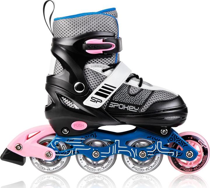 Actual product image Spokey ARYA Skating 28-32 BK/PK (39, 40)