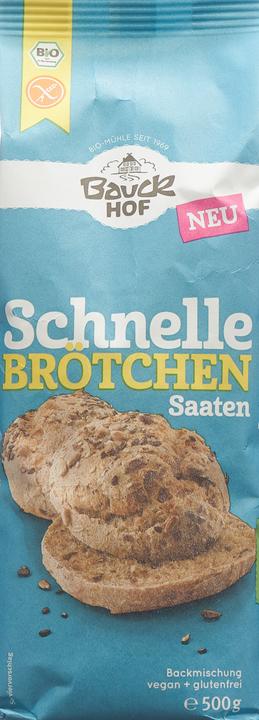 Actual product image Bauckhof Schnelle Brötchen (500 g)