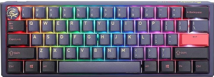 Image du produit Ducky One 3 Cosmic Blue Mini Gaming Keyboard, RGB LED - MX-Speed-Silver (DE, Filaire)