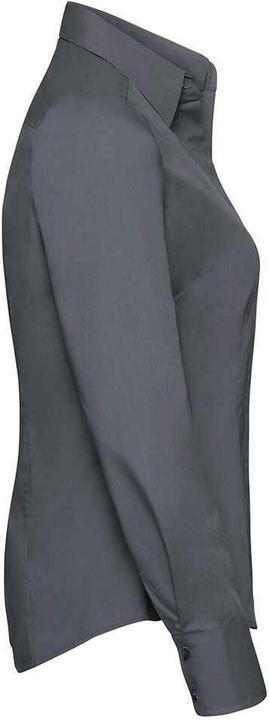 Actual product image Russell Womens/Ladies Poplin Fitted Long-Sleeved Formal Shirt (38 D)