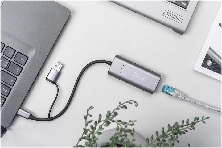 Actual product image Digitus DN-3028 (USB-C, USB, RJ45 2.5 Gigabit Ethernet (1x))