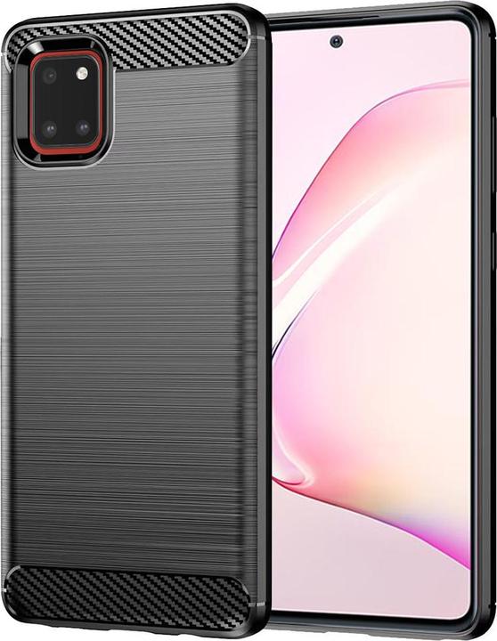 Image du produit Techsuit - Carbon Silicone - Samsung Galaxy Note 10 Lite - Black (Samsung Galaxy Note 10 Lite)