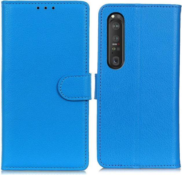 Produktbild MU Classic Litchi Leder Bookcover Series (Sony Xperia 1 III)