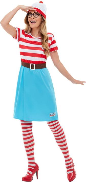 Actual product image Wheres Wally? Womens/Ladies Wenda Costume Set (M)