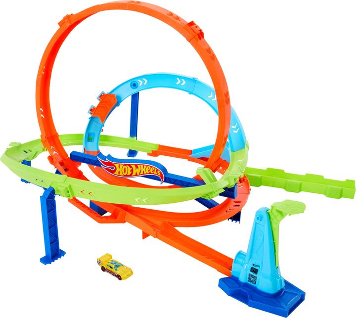 Actual product image Hot Wheels Action Hyper Loop Extreme