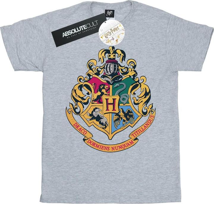 Image du produit - T-shirt HOGWARTS CREST GOLD INK - Fille (140, 146)