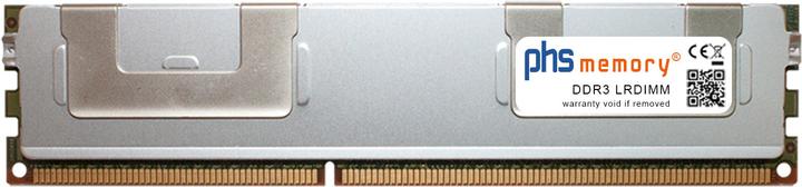 Produktbild PHS-memory 32GB RAM Speicher für Supermicro SuperServer 2027GR-TRFT DDR3 LRDIMM (Supermicro SuperServer 2027GR-TRFT, 1 x 32GB)