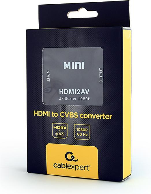 Actual product image Gembird DSC-HDMI-CVBS-001 video signal converter pixels