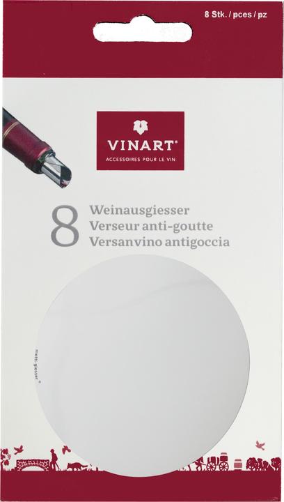 Vinart 8-teiliger Tropfausgiesser (Weinausgiesser)