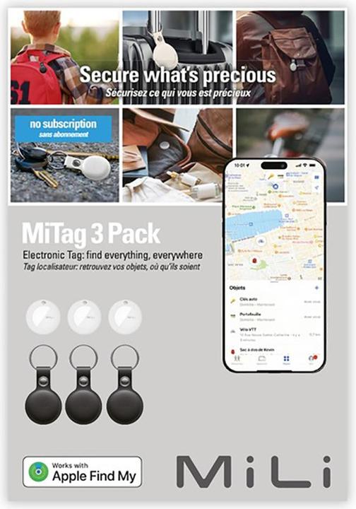 Produktbild Mili MiTag (3 Pack) (iOS, iPadOS, Apple)