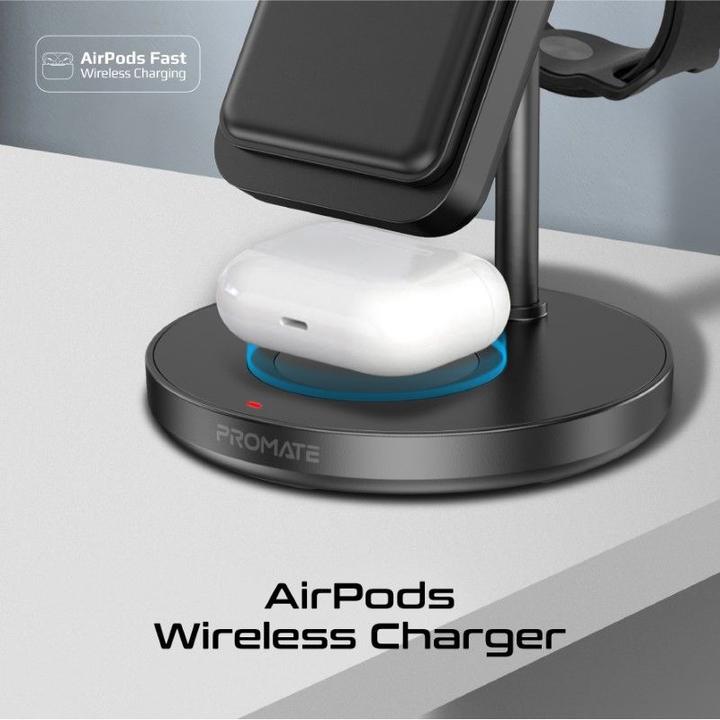 Produktbild ProMate RoverPack4-in1 Ladestation mit Powerbank (15 W)