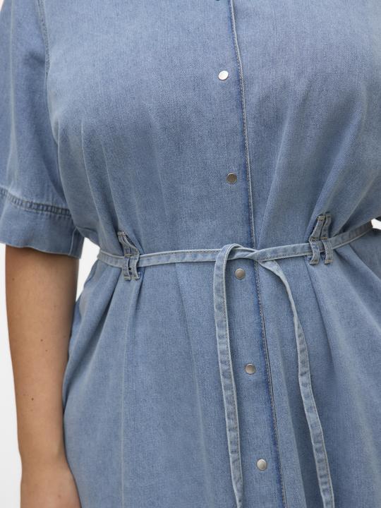 Produktbild Vero Moda VMCMELINDA Langes Kleid Jeanskleid (48)