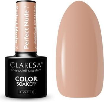 Produktbild Claresa 07 Perfect Nude UV Nagellack 5ml (Beige, Farblack)